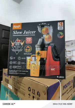 Drink Fresh. Live Pure. – Raf R.2831 Cold Press Juicer