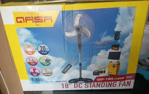 Qasa 18" Dc Standing Fan QSF-18r Metal