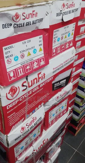 220ah-12v Sunfit Dry Cell Solar Battery