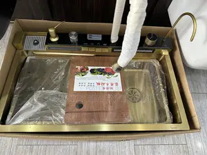 Gold Automated Kitchen Sink