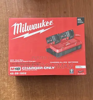 Milwaukee M18 Charger Dual Bay Rapid Lithium-ion Charger