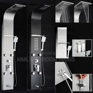 Rainfall Panel Shower With Jets