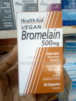 Healthaid Bromelain 500mg X30 Veg Caps