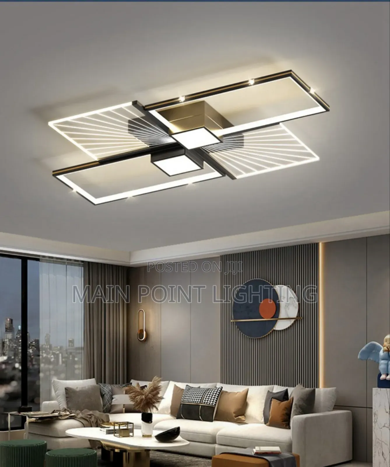 Flush Chandelier Light