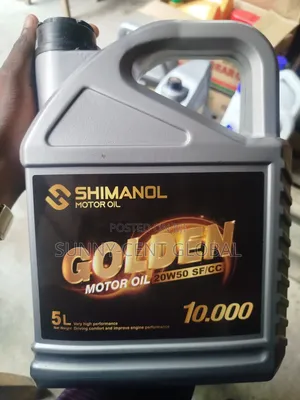 Shimanol Golden Motor Oil 20w50 5litres.
