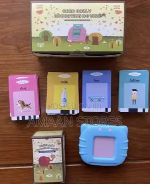 Talking Flashcards Learning Toy for Toddlers (224 Words)