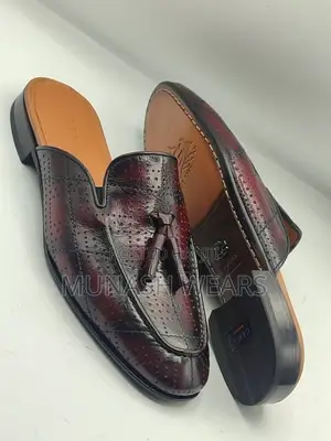 Italian Leather Genio Classic Half Shoe 40-47