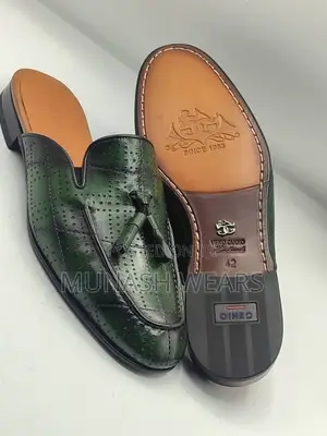 Italian Leather Genio Classic Half Shoe 40-47