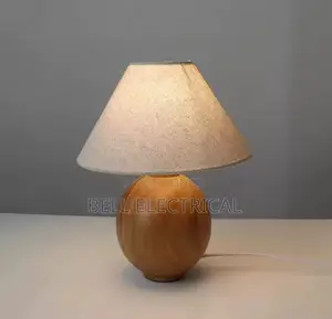 Creative Retro Led Linen Desk Lamp