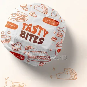 Custom Burger Wrapping Paper