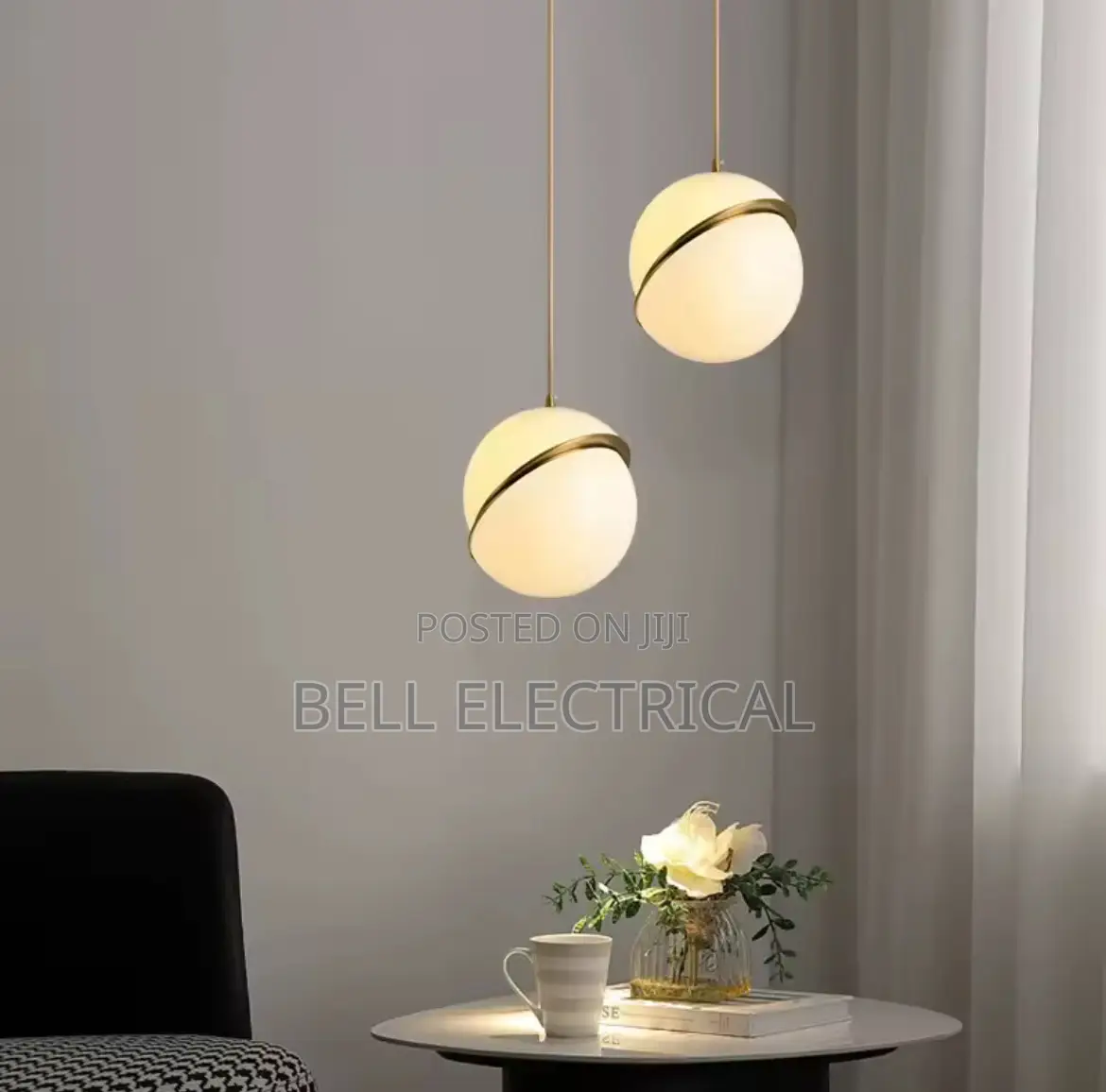 Nordic White Ball Bubble Pendant Lights