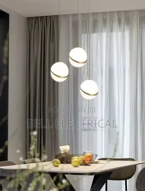 Nordic White Ball Bubble Pendant Lights