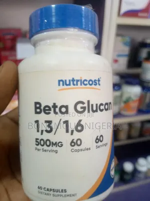 Nutricost Beta Glucan 1,3/1,6 500mg X60 Caps