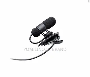 Cardioid Lavalier Microphone With Microdot Connector - Black