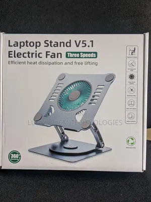Laptop Stand V5.1 With Electric Fan
