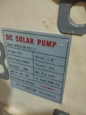Dc Solar Pump 1.5hp