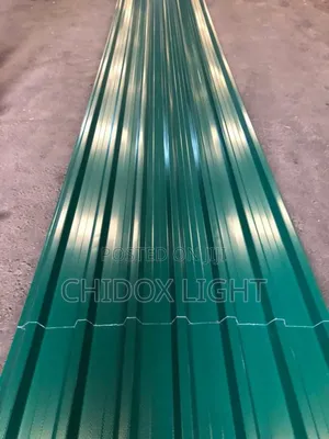 Long Span Design Aluminum Roofing Sheet Busy Green Color