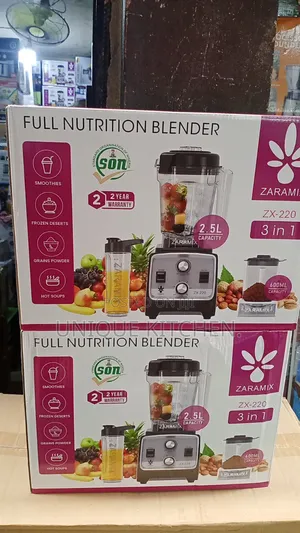 Zaramix Powerful Commercial Blender