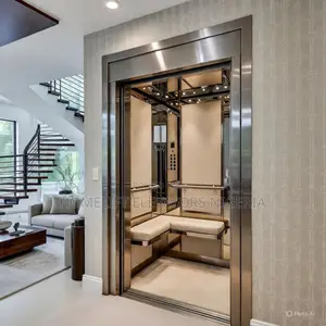 Black Bold Striking Home Elevator