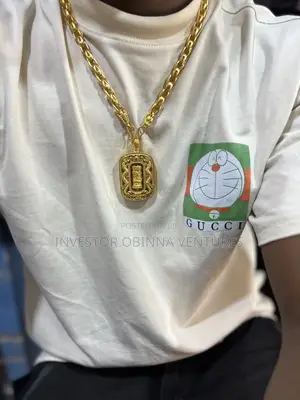 Italian Gold Chain and Pendant