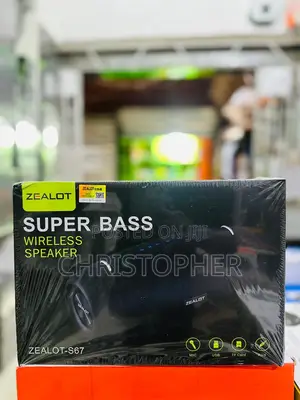 Zealot S67 75w Extra Heavy Bass Subwoofer Wireless Bluetooth + 1 Mic