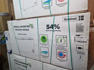 Scanfrost 500l Double Door Inverter Freezer