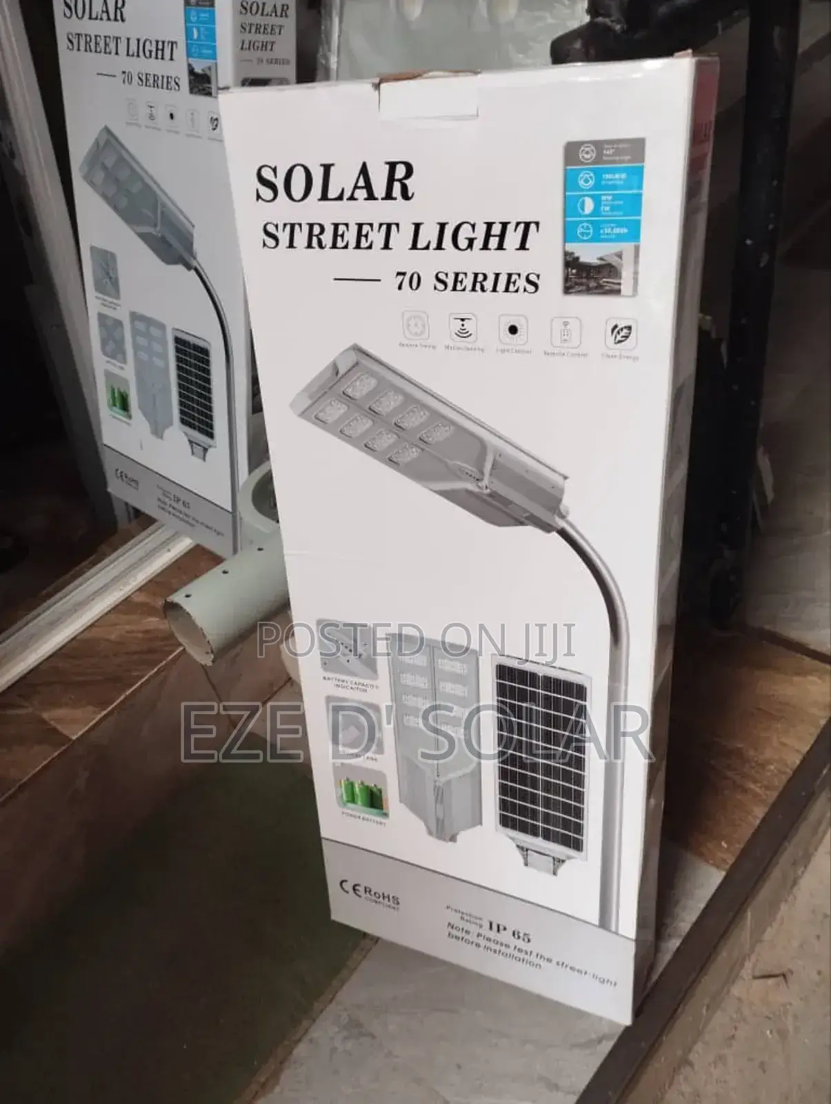 500w Solar Street Light How Many Input Voltage