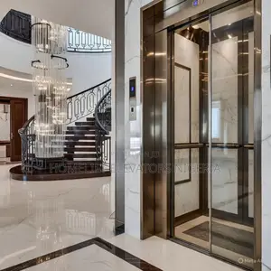 Round (Cylindrical) Shape Home Elevator