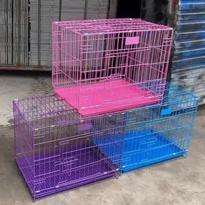 Size 2 Collapsible Pet Cage For Dog Cat Puppy Kitten Rabbit