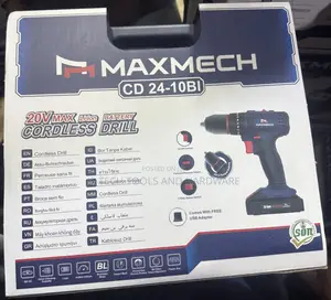 Maxmech Iron Chuck Brushless Cordless Drill 24v