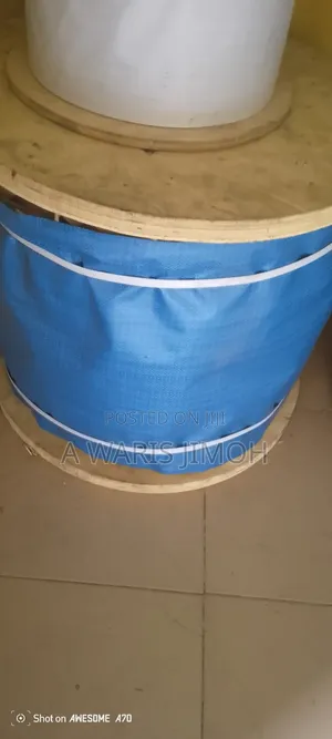 10mm Fibre Wire Rope Black