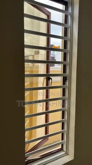 Casement Window With Burglary and Net