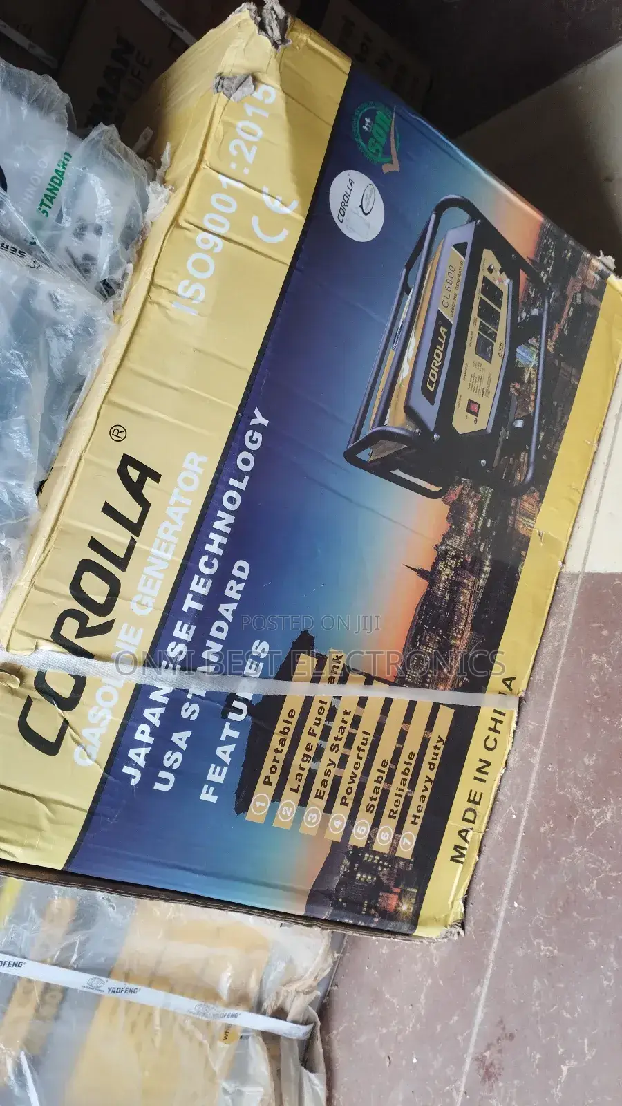 Corolla 2.8kva 100% Copper Generator | Cl6800
