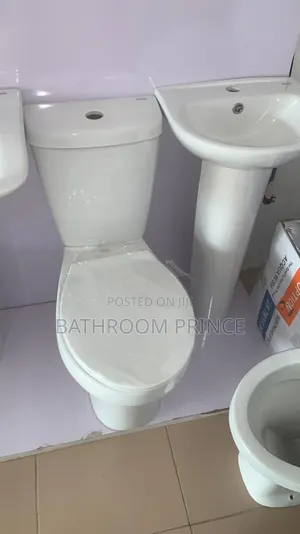 Mini White Surface Water Closet