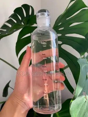 500ml Clear Water Bottle