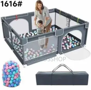 Baby Ball Pit and Play Fence Set