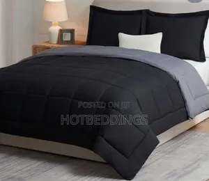 Black/Ash Lovely Duvet Set