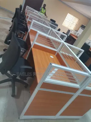 Quality Four Seater Office Workstation