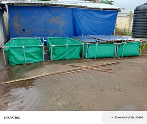 8x4x2ft Ashery Fish Pond With Good Quality Tarpaulin