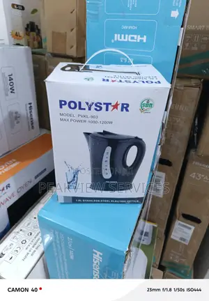 Boil Water in Seconds With Polystar PVKL-903