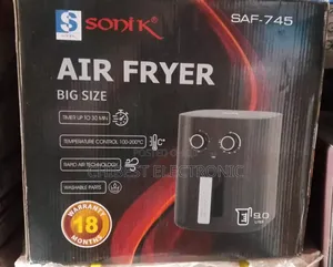 Sonik Art Fryer in Black Color