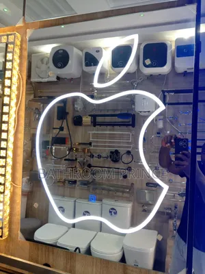 Led Mirror With Apple Design