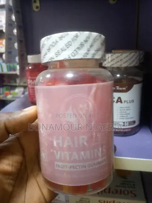 Hair Vitamins Fruit-Pectin Gummies X60