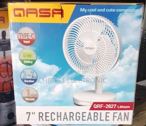 Gasa Rechargeable Fan 7 Inches