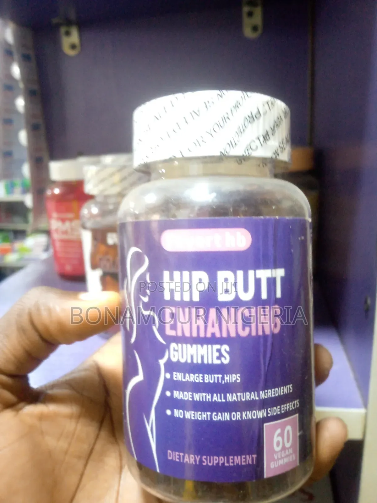 Hip Butt Enhancing Gummies X60
