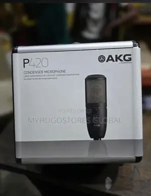 Akg P420 Large-Diaphragm Multipattern Condenser Microphone