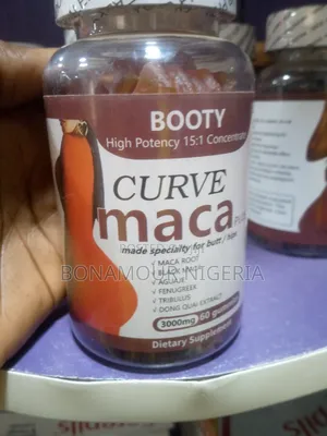 Booty Curve Maca Gummies 3000mg X60