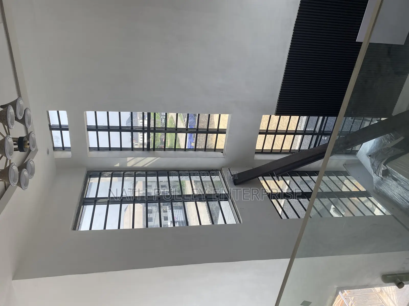 Off White Automated Roller Blinds