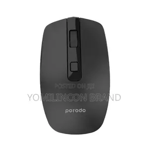 Porodo 2.4g Wireless And Bluetooth Rechargeable Mouse Dpi