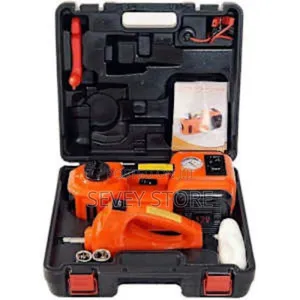 Hydraulic Floor Jack 12v With Electric Impact Wrench 4 in 1